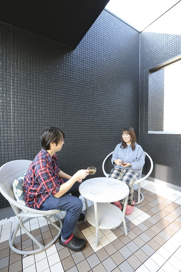 桧家住宅 【吹抜／パティオ／間取図】パティオがもたらす柔らかな光と開放感。毎日をリゾート気分にする住まいの建築実例画像9