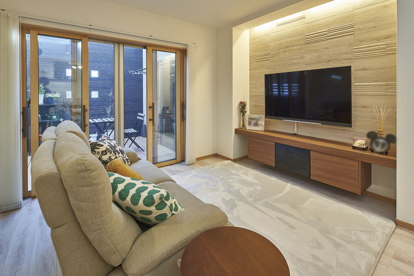 桧家住宅 【ビルトインガレージ／間取図】全館空調の快適さで健やかな暮らしを叶えた、完全分離型の二世帯住宅の建築実例画像5