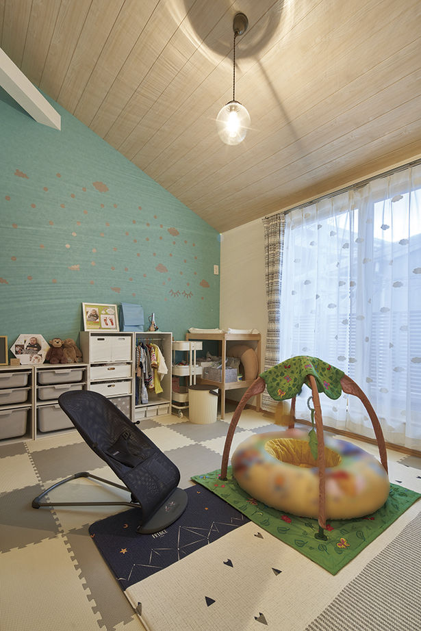 桧家住宅 【ビルトインガレージ／間取図】全館空調の快適さで健やかな暮らしを叶えた、完全分離型の二世帯住宅の建築実例画像11