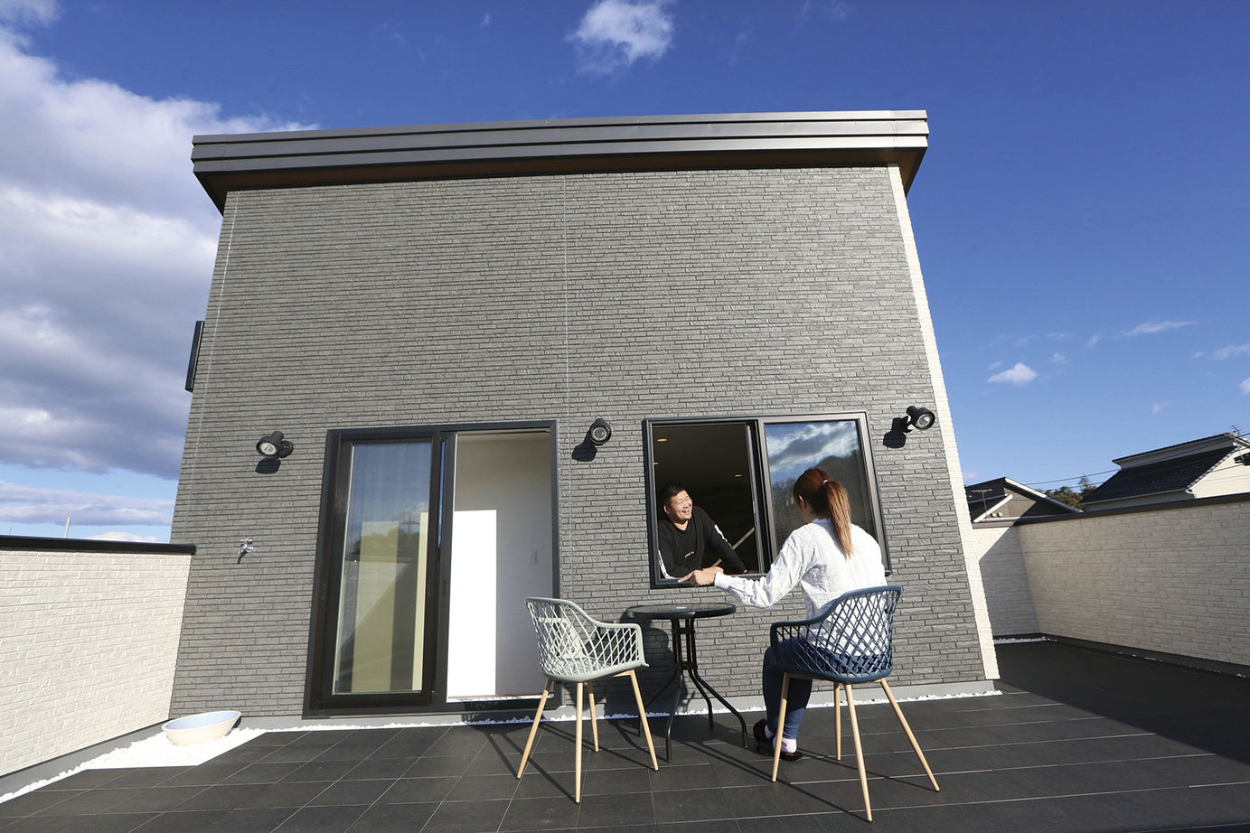 桧家住宅 【屋上／平屋／アトリエ／間取図】ビンテージテイストの内観と、モダンな片流れ屋根の躍動感が融合した平屋の建築実例画像2