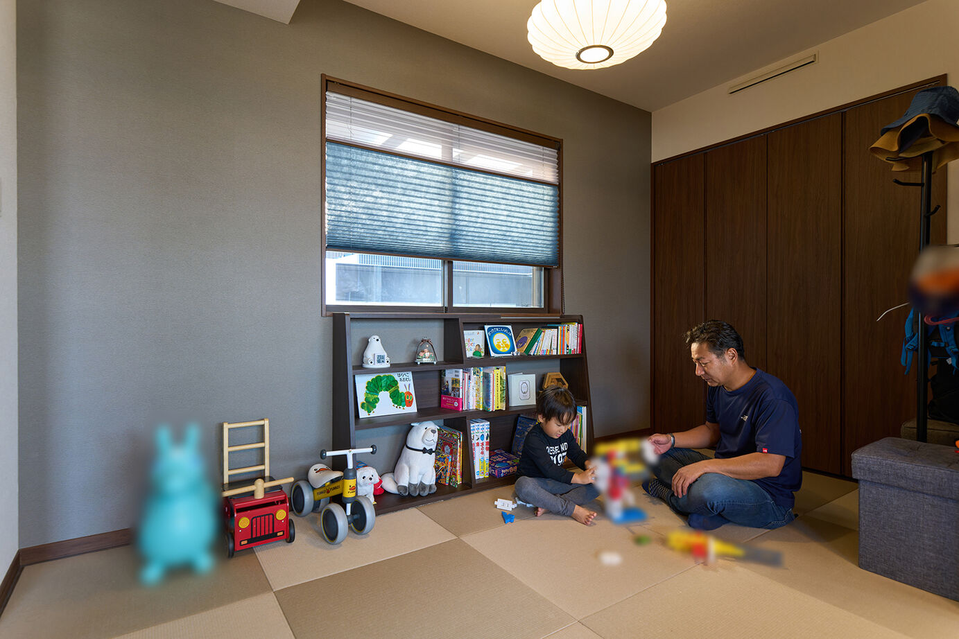 桧家住宅 【高台／ホテルライク／間取図】大きな窓の外に広がるパノラマを楽しむ、リゾートホテルのような住まいの建築実例画像5