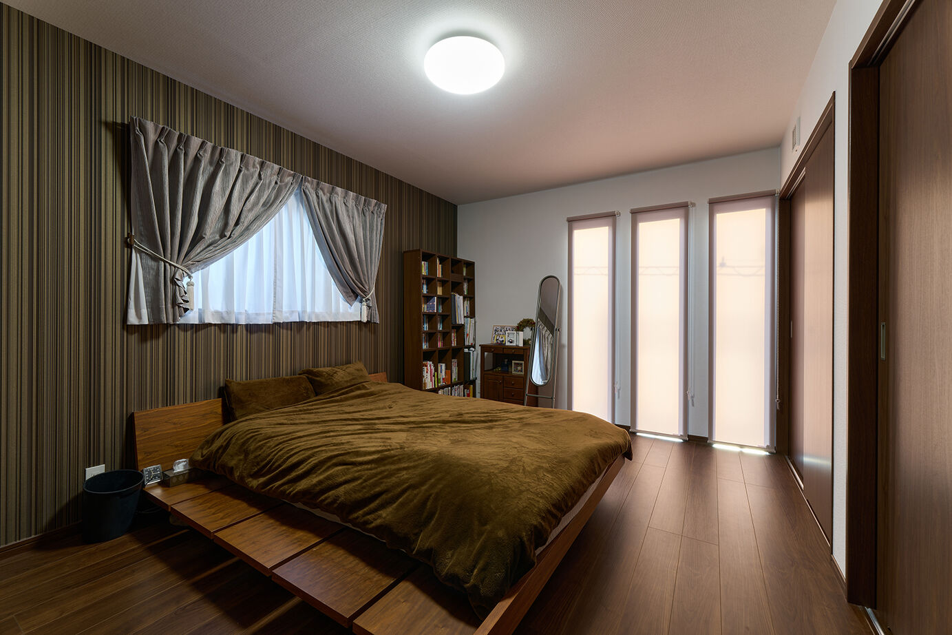 桧家住宅 【高台／ホテルライク／間取図】大きな窓の外に広がるパノラマを楽しむ、リゾートホテルのような住まいの建築実例画像6