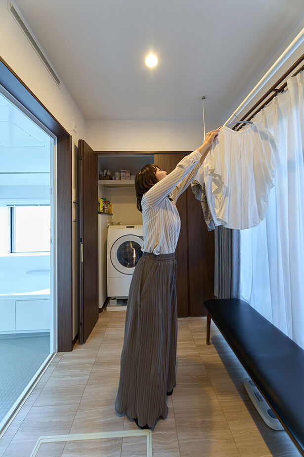 桧家住宅 【高台／ホテルライク／間取図】大きな窓の外に広がるパノラマを楽しむ、リゾートホテルのような住まいの建築実例画像7