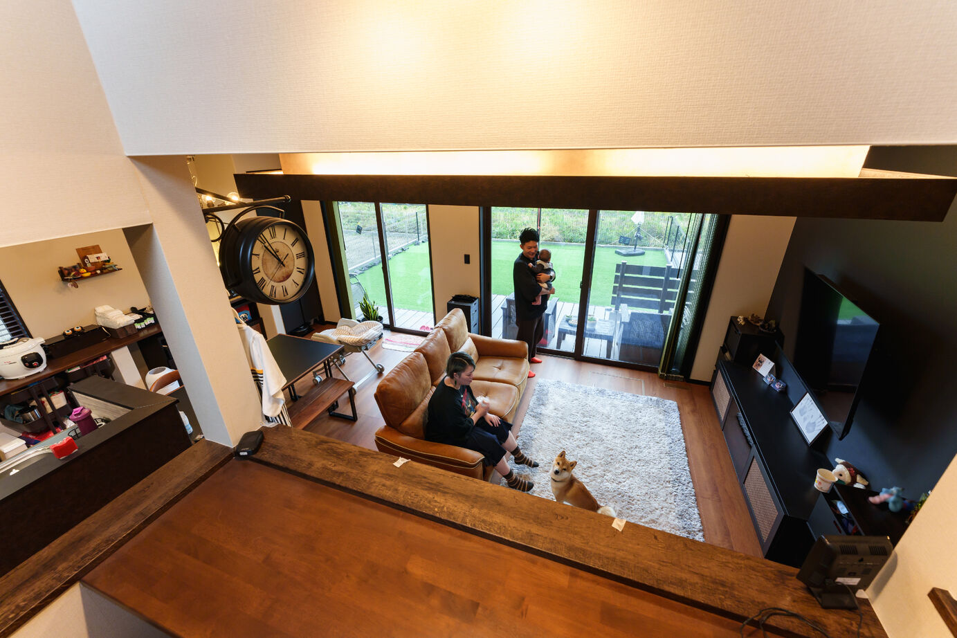 桧家住宅 【延床40坪／ペット／スキップフロア】家族はもちろん、愛犬も寛げるZ空調の住まいで快適に暮らすの建築実例画像6