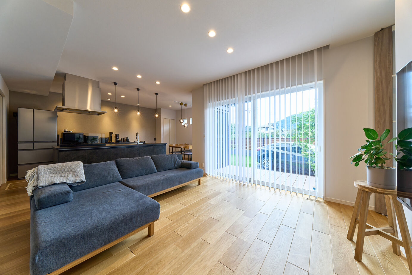 桧家住宅 【平屋／家事動線／ペット】使いやすい間取りと、シンプルな和モダンのデザインが心地いい平屋の建築実例画像3