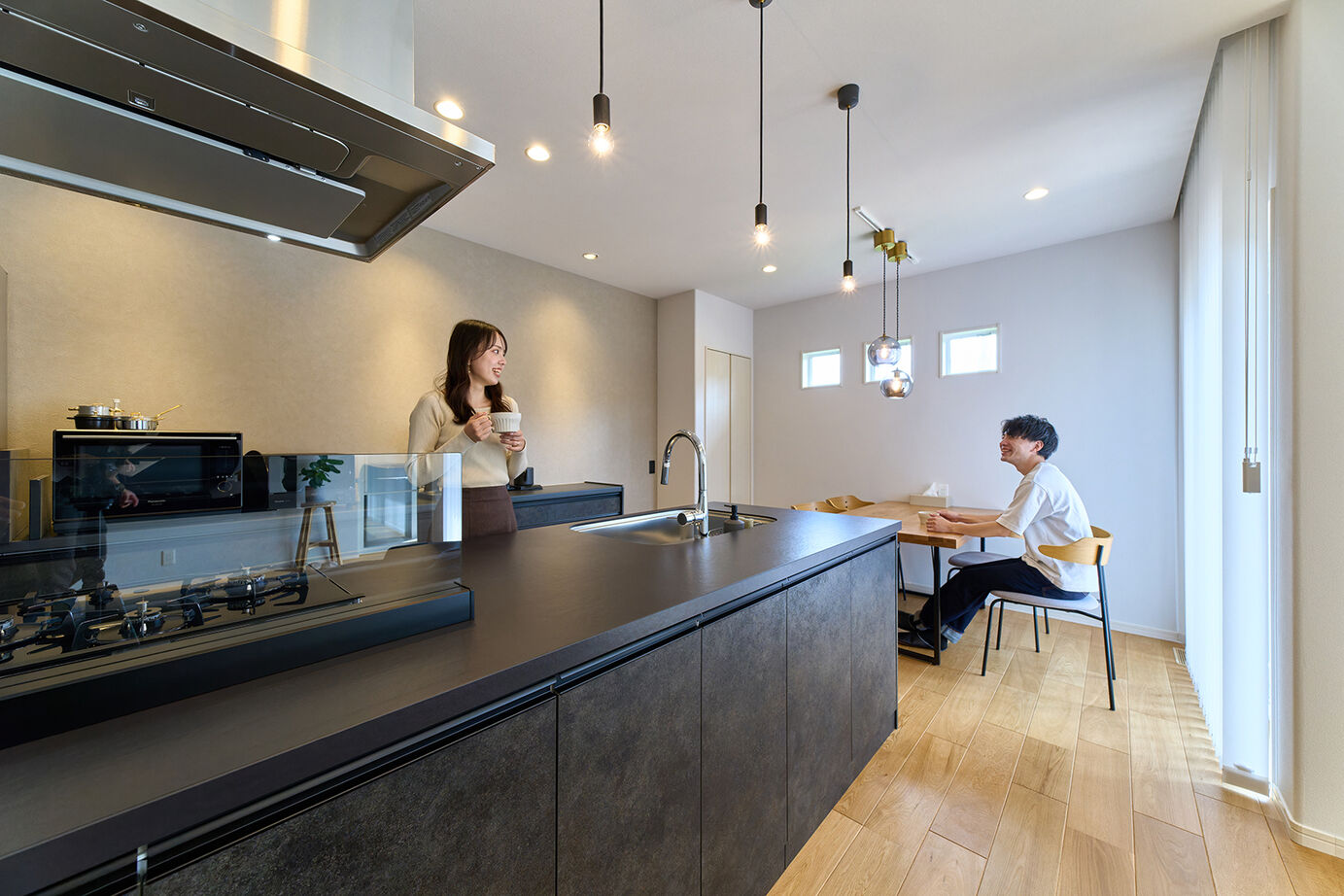 桧家住宅 【平屋／家事動線／ペット】使いやすい間取りと、シンプルな和モダンのデザインが心地いい平屋の建築実例画像5