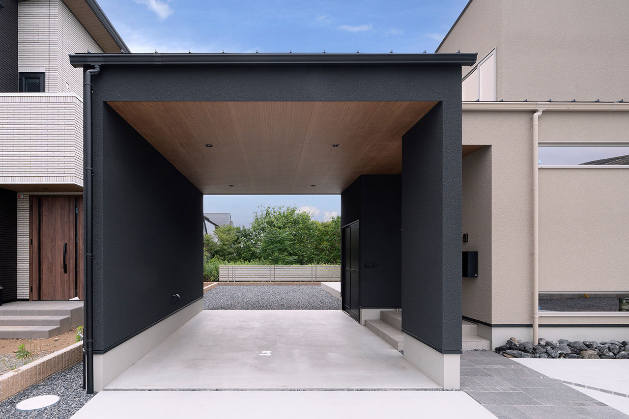 昭栄建設 【ガレージ/建築家デザイン/三重県】光・風・気配。外と、家族とつながり、心地よく暮らせるオープンな家の建築実例画像4