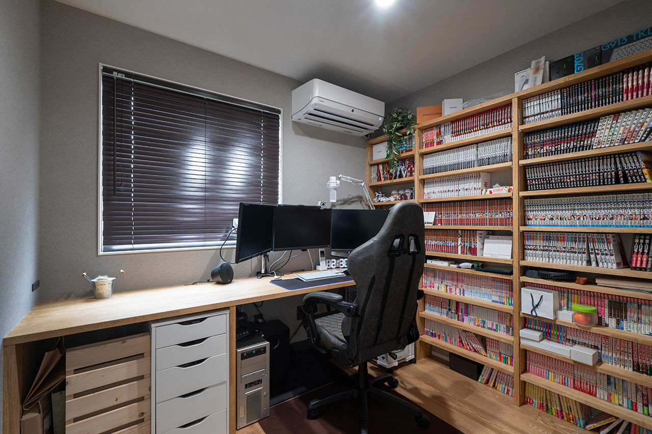 昭栄建設 【ガレージ/建築家デザイン/三重県】光・風・気配。外と、家族とつながり、心地よく暮らせるオープンな家の建築実例画像9