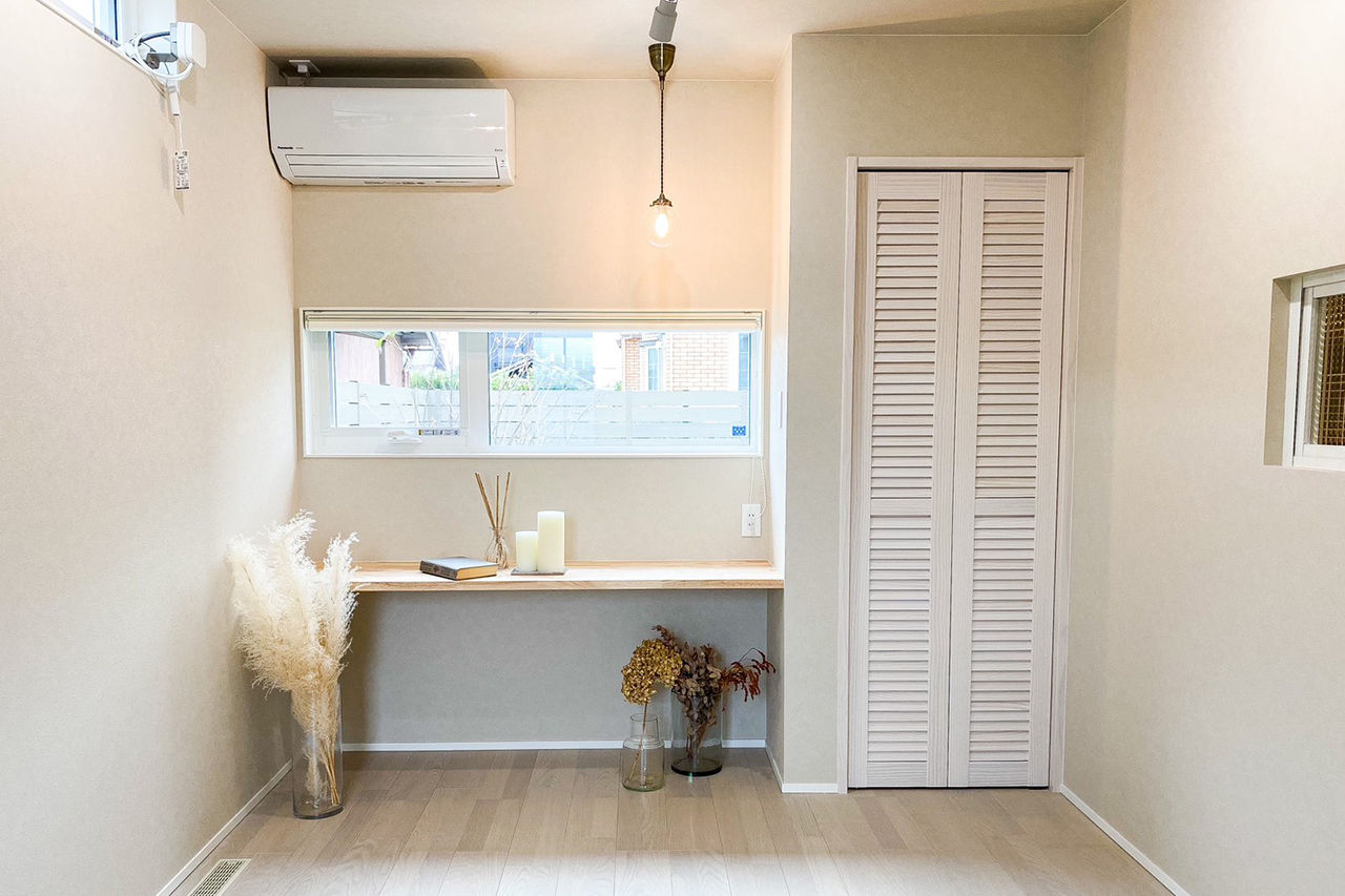 昭栄建設 【店舗併用住宅/三重県/間取り】格好いいと可愛いをバランスよく。ハーフ＆ハーフのおしゃれな家の建築実例画像8