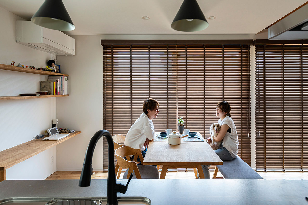 昭栄建設 【平屋/2000万円台/三重県/間取り】回遊動線の「神間取り」。ガレージから洗面室・浴室へ直行OK！の建築実例画像4