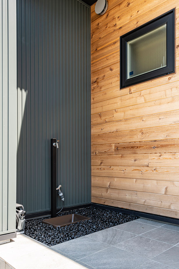 昭栄建設 【平屋/2000万円台/三重県/間取り】回遊動線の「神間取り」。ガレージから洗面室・浴室へ直行OK！の建築実例画像10