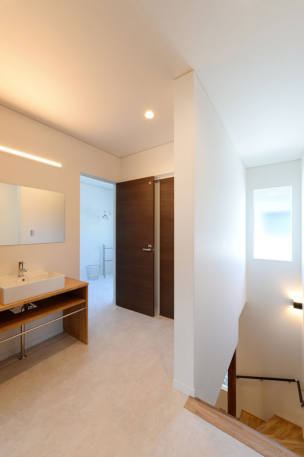 タナベ住建 【福井県鯖江市/2000万円台/39.3坪/3LDK/1階LDK/2階水まわり】庭とつながる、サンクンリビングのある暮らしの建築実例画像4