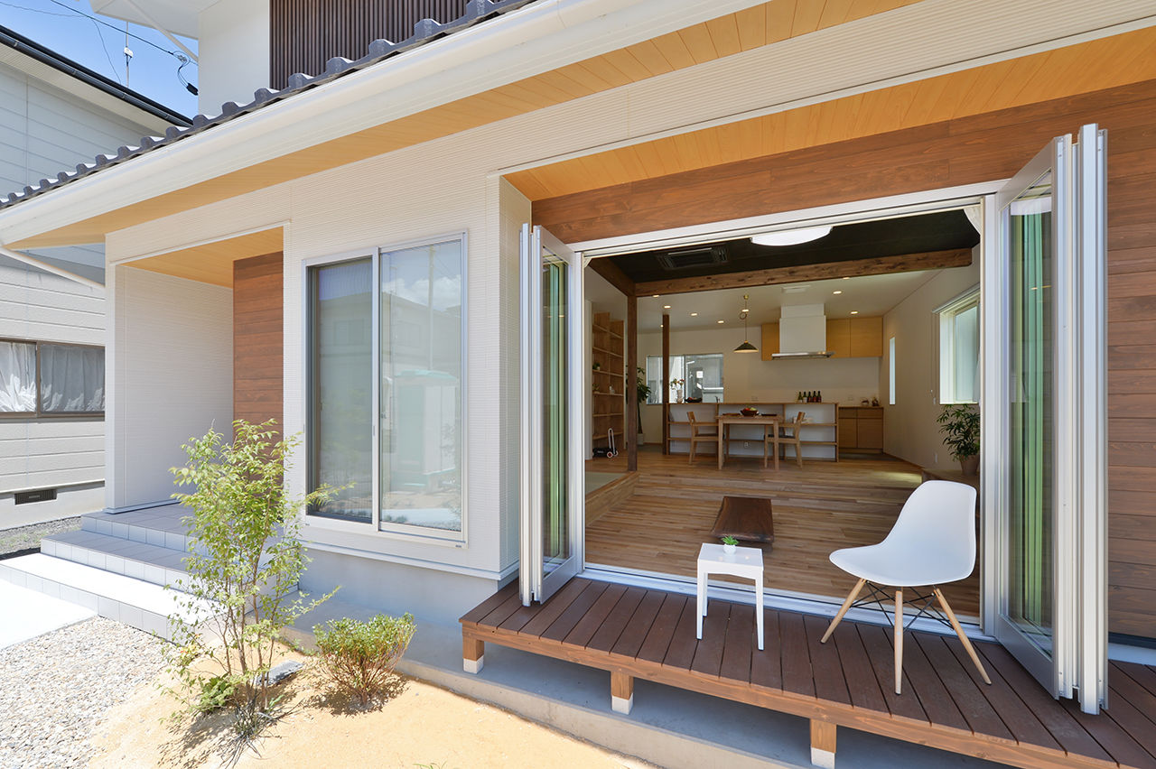 タナベ住建 【福井県鯖江市/2000万円台/39.3坪/3LDK/1階LDK/2階水まわり】庭とつながる、サンクンリビングのある暮らしの建築実例画像6