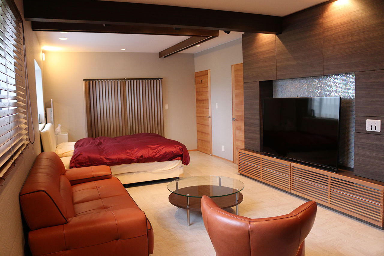 タナベ住建 【福井県鯖江市/2000万円台/49.9坪/2階セカンドリビング】玄関直結LDKと料亭のようなおもてなしダイニングの建築実例画像5