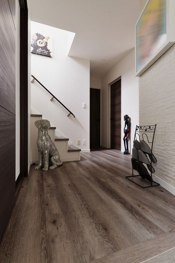 アオイ建設　一級建築士事務所 【相模原エリア/間取り図/ビルトインガレージ】愛犬たちとのびのび暮らす、第２のリビング「屋上」がある家の建築実例画像7