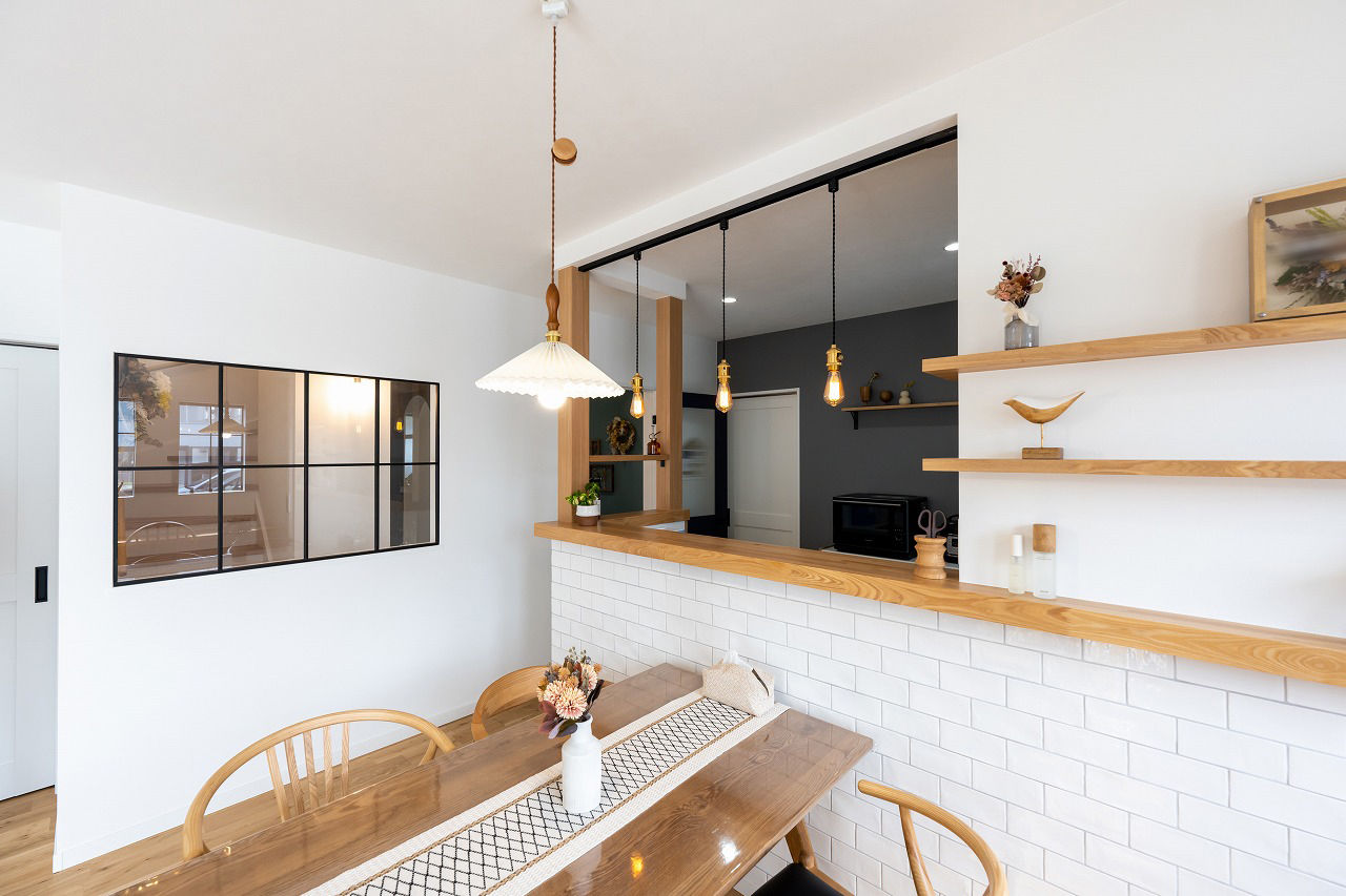 アオイ建設　一級建築士事務所 【2000万円台／27.7坪／間取り図有】素材とデザインにとことんこだわった“お気に入り”がいっぱいの家の建築実例画像4