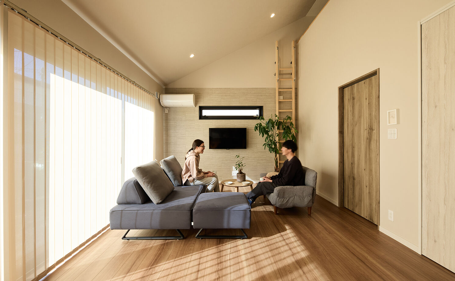 アオイ建設　一級建築士事務所 【2000万円台／平屋／間取り有】こだわりは“開放感”と“住宅性能”。プランを工夫し想像以上に心地よく！の建築実例画像