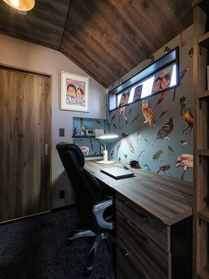 アオイ建設　一級建築士事務所 【3000万円台／二世帯／間取り図有】お母様との暮らしも、趣味の楽しみも全部叶えた、シック＆モダンな空間の建築実例画像10