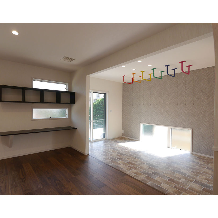 新日本ホームズ 【2000万円～2500万円で建てた家】全館空調の平屋。中2階の秘密基地、雲梯（うんてい）のある楽しい家の建築実例画像5