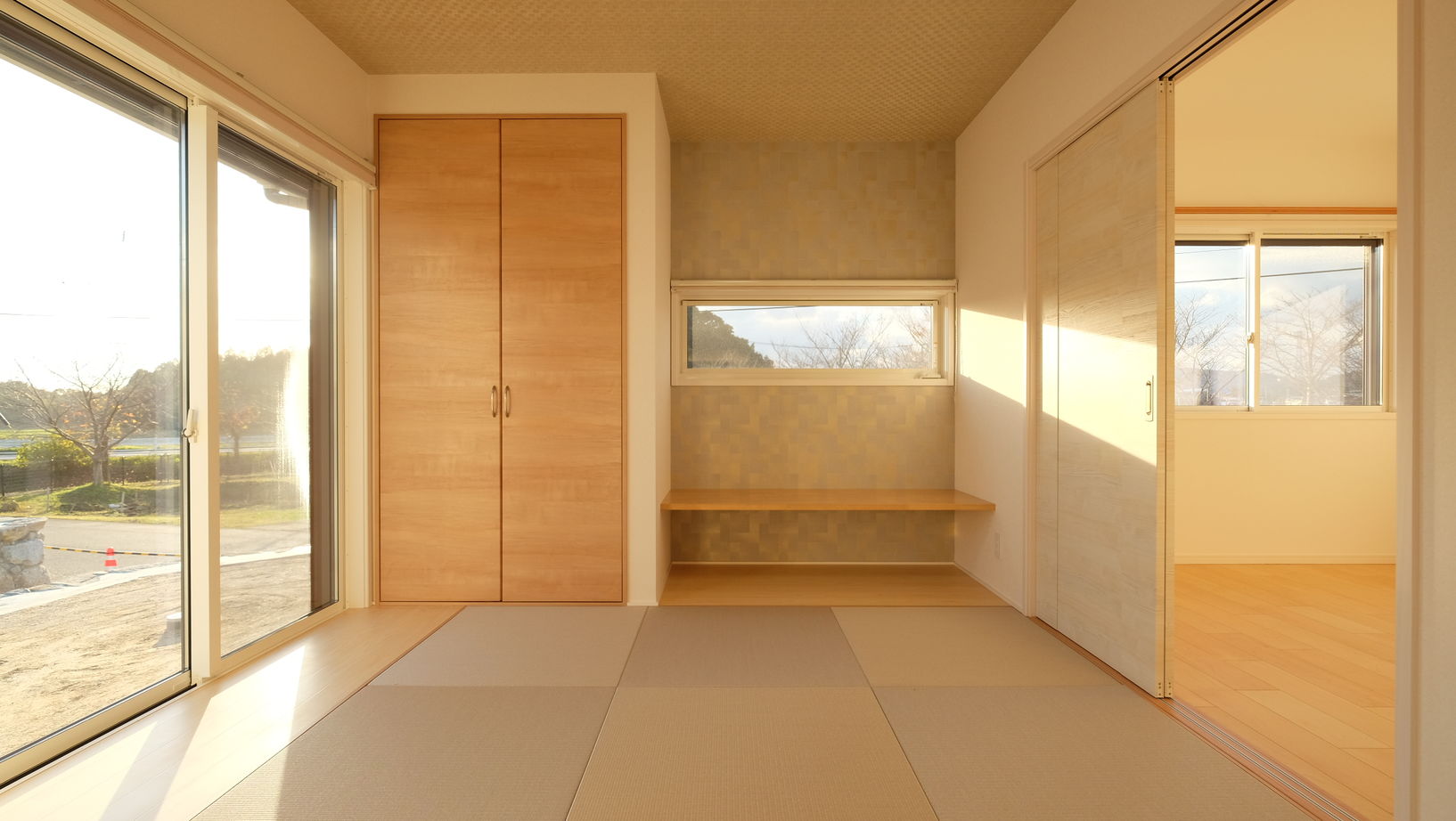 新日本ホームズ 奥様の使い勝手に徹底的にこだわったセンターキッチンの平屋の建築実例画像10