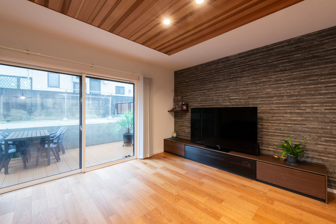 新日本ホームズ 【夫婦の『これから』を楽しむ平屋】リビングを中心とした大空間。豊富な収納で、住空間はいつでもスッキリの建築実例画像8