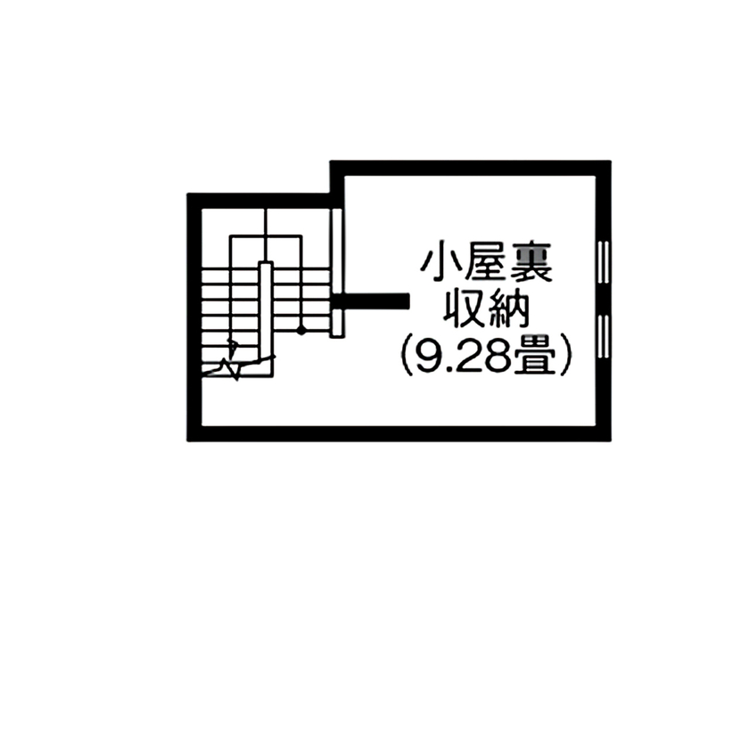 大東住宅 【2800万円/二世帯住宅/間取有】個の時間も、家族と過ごす時間も楽しい！家の隅々まで暖かくて快適な家の間取り図（3LDK）小屋裏収納