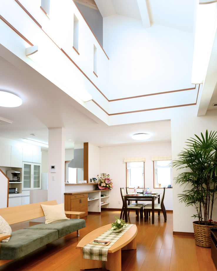 大東住宅 【1980万円/平屋/間取有】まるで２階建て。ソーラーサーキットなら一年中、家全体が心地よいの建築実例画像13