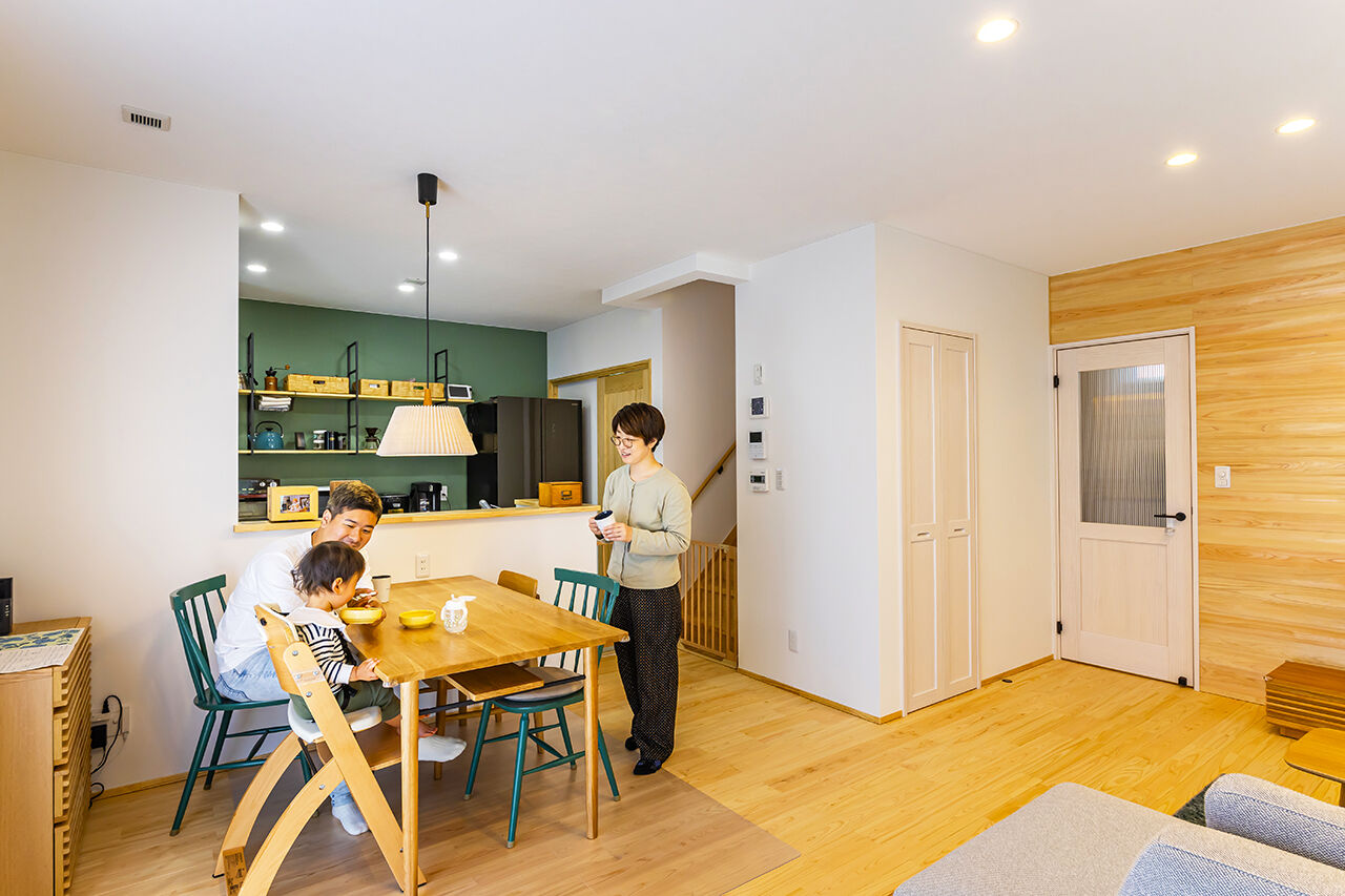 大東住宅 【2000万円台/家事の時短/間取有】家族の願いを全部カタチに。暮らしを楽しむ高性能な木の家の建築実例画像4