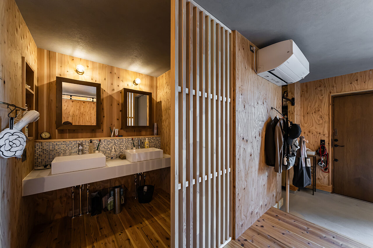 大東住宅 【2000万円台/平屋/間取有】木と自然とアウトドアを暮らしの中心に。我が家で楽しむ自由な毎日の建築実例画像8