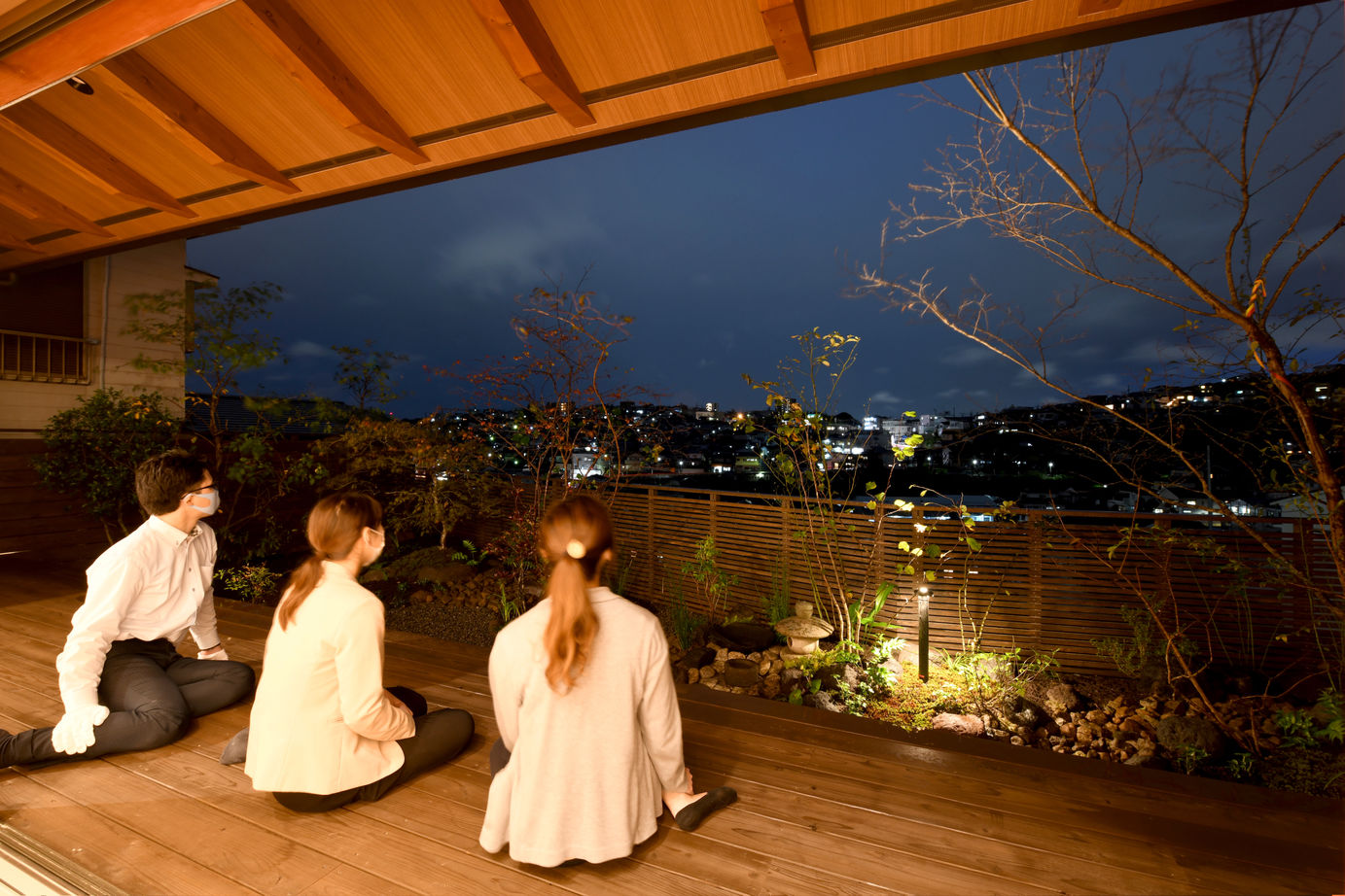 ベルハウジング 【鹿児島市/ウッドデッキ/4LDK】どこにいても自然を感じられる個性豊かな住まいの建築実例画像5