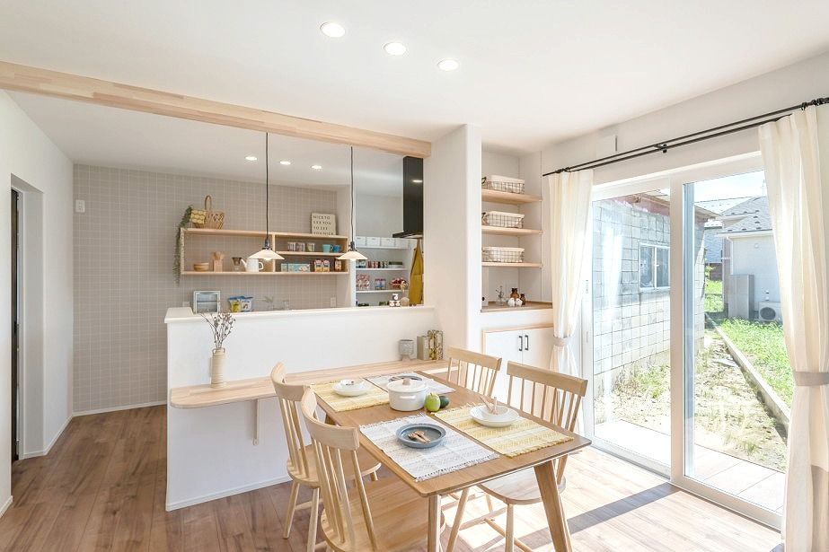 オフィスHanako 大好きなテイストを散りばめた可愛い空間。便利で暮らしやすい動線や性能を備えた住まいの建築実例画像3