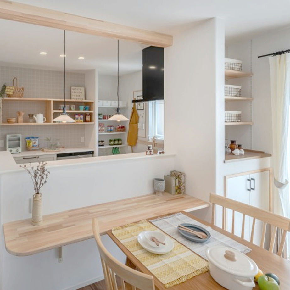 オフィスHanako 大好きなテイストを散りばめた可愛い空間。便利で暮らしやすい動線や性能を備えた住まいの建築実例画像5