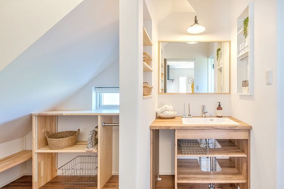 オフィスHanako 大好きなテイストを散りばめた可愛い空間。便利で暮らしやすい動線や性能を備えた住まいの建築実例画像7