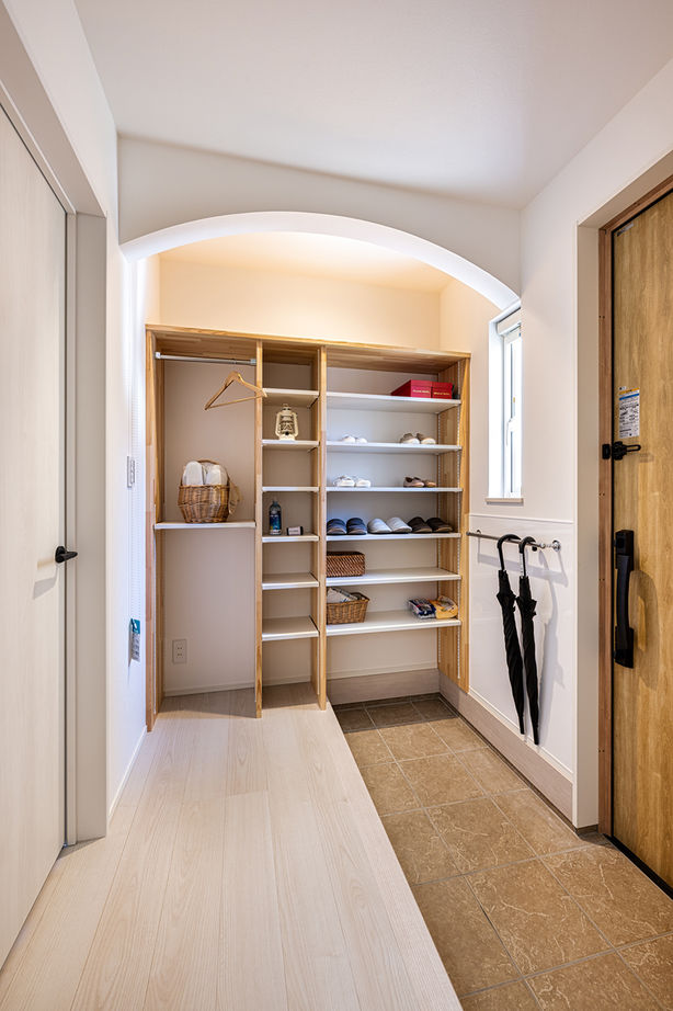 オフィスHanako アクセントクロスがかわいい北欧テイストのお家の建築実例画像6