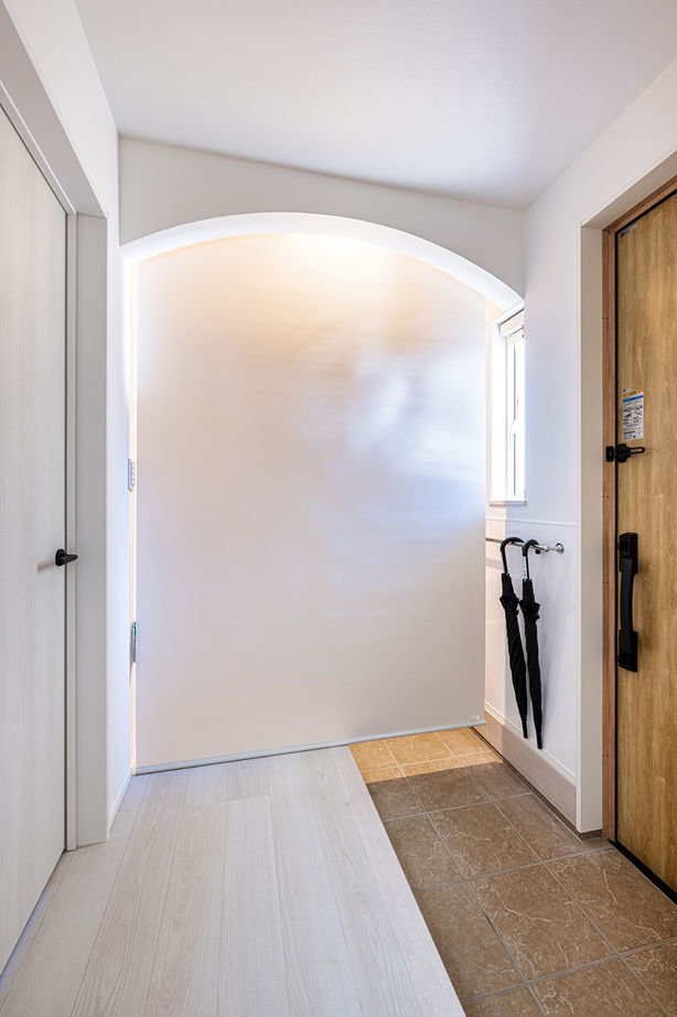 オフィスHanako アクセントクロスがかわいい北欧テイストのお家の建築実例画像7