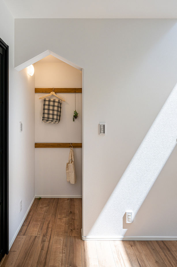 オフィスHanako 施主様のセンスがあふれる、インナーテラスのあるカフェ風のお家の建築実例画像6