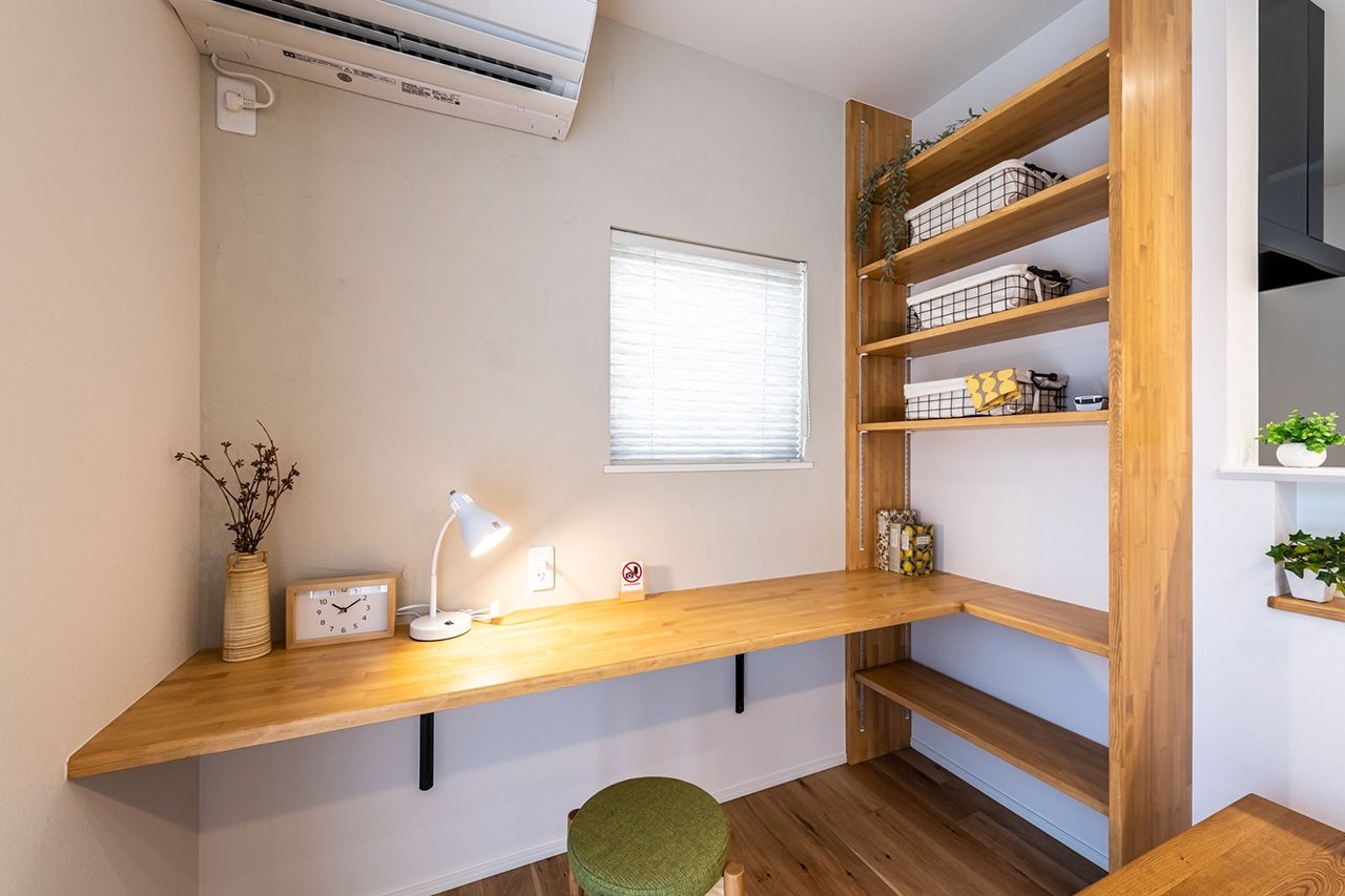 オフィスHanako 住むほどに味わい深い住まい無垢床の心地よいおうちの建築実例画像6