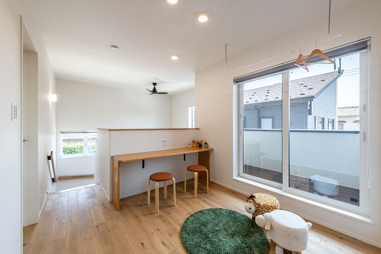 オフィスHanako 住むほどに味わい深い住まい無垢床の心地よいおうちの建築実例画像10