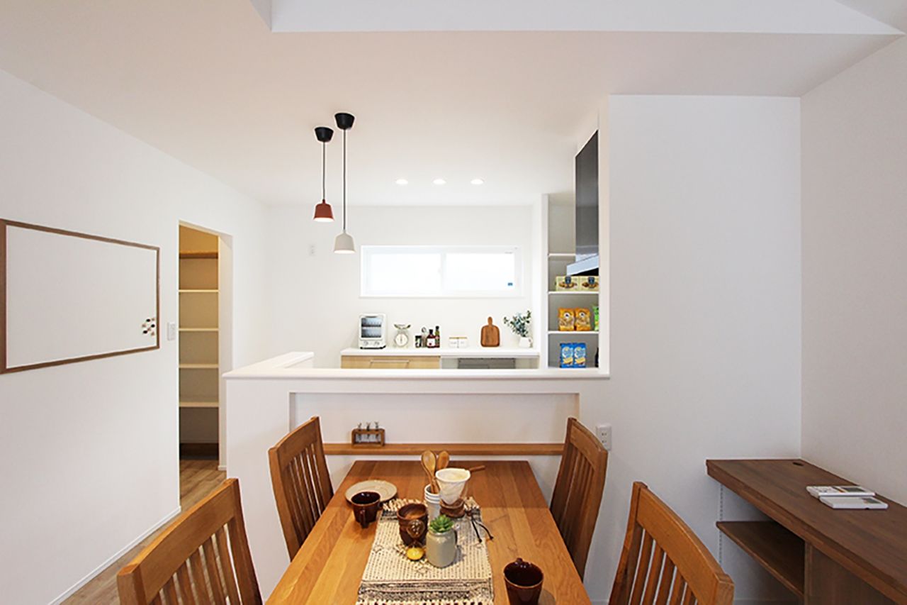 オフィスHanako 子どもの自立をはぐぐむ三角トンネルのあるお家の建築実例画像4