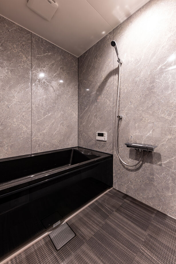 スタイルハウス ギャラリーのような洗練された平屋のガレージハウスの建築実例画像6