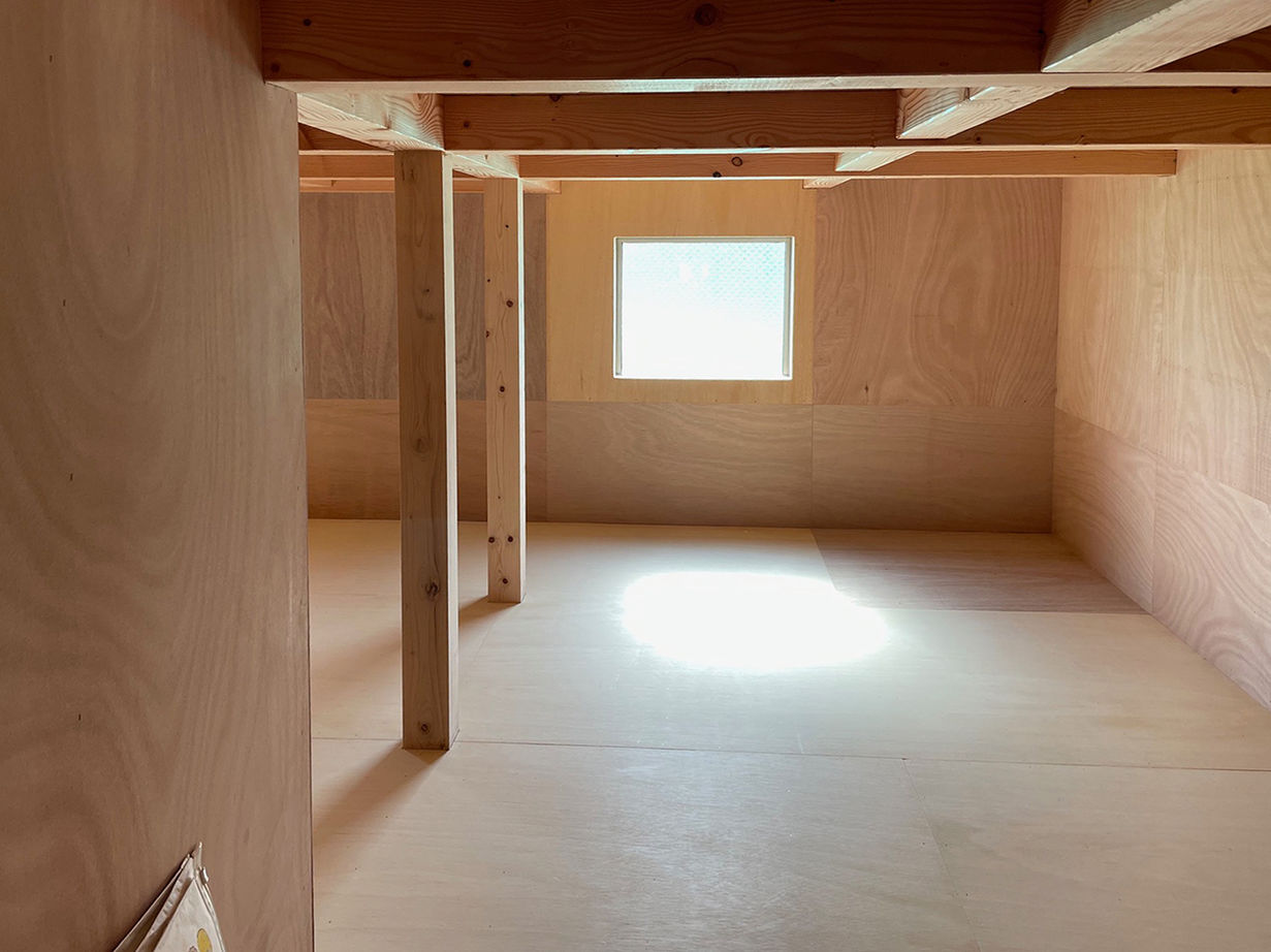 やすら木ほーむ（五藤社寺建設） 【岐阜市×無垢材×珪藻土×狭小地】間口6ｍの狭小地でも２階リビング＆スキップフロアで収納もいっぱい！の建築実例画像7