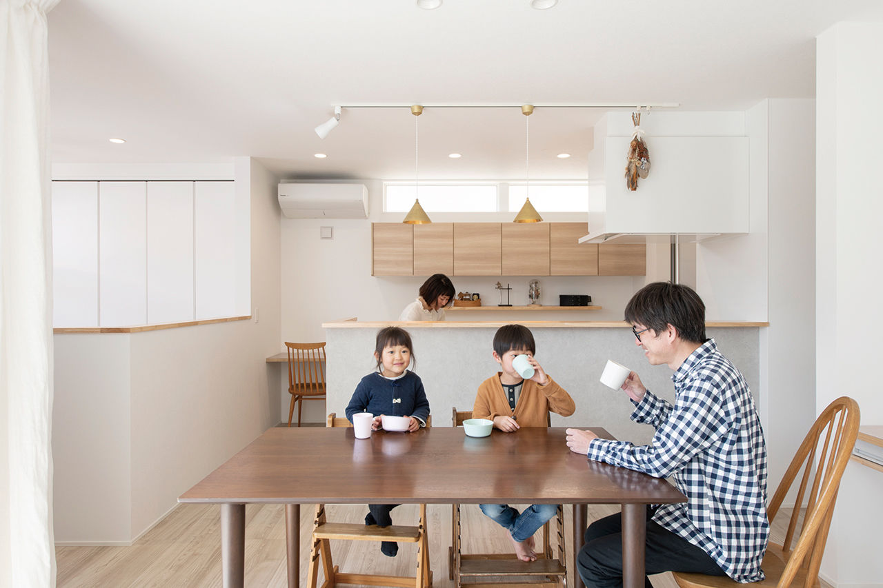 Home＆nico(ホームアンドニコ) 【愛知県/2000万円台/家事ラク】収納が盛りだくさん！パッシブデザインによる明るさと清潔感のある住生活の建築実例画像2