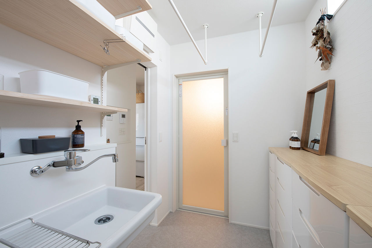 Home＆nico(ホームアンドニコ) 【愛知県/2000万円台/家事ラク】収納が盛りだくさん！パッシブデザインによる明るさと清潔感のある住生活の建築実例画像9