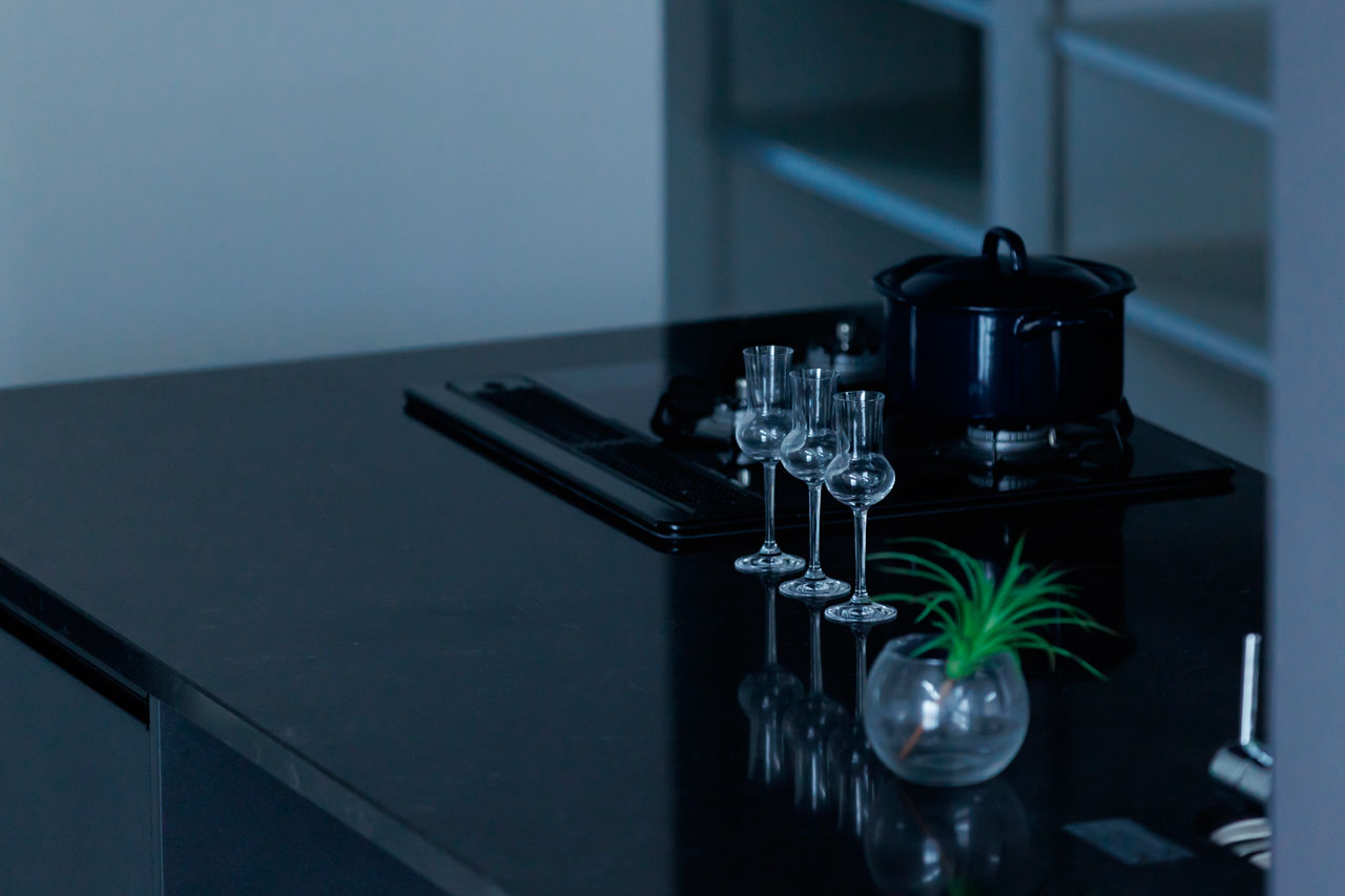 Home＆nico(ホームアンドニコ) 【愛知県／30坪台／吹抜けLDK】ラグジュアリー感あふれる32.8畳LDK。鉄骨階段が映える吹抜けの大空間の建築実例画像6