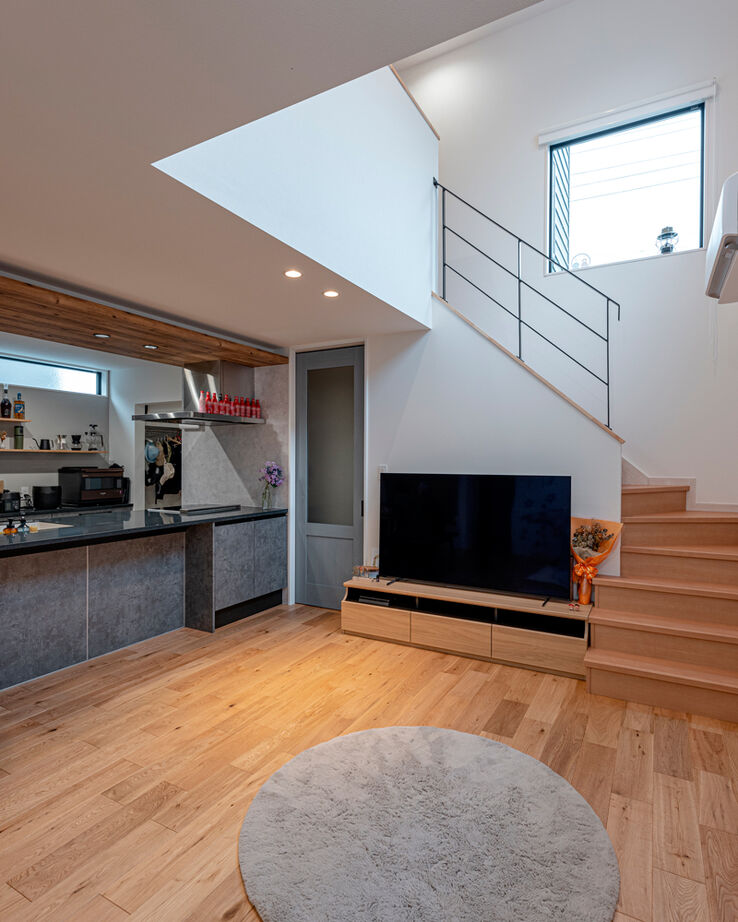 Home＆nico(ホームアンドニコ) 【愛知県/2000万円台/30坪台/20代/吹抜け】「一番こだわったのは、家族と大切な時間を過ごすキッチンです」の建築実例画像4