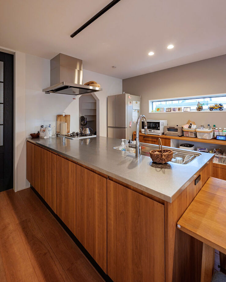 Home＆nico(ホームアンドニコ) 【愛知県/2000万円台/20坪台/回遊】上質キッチンと家事ラクが叶い、毎日幸せ。「子どもたちものびのび！」の建築実例画像3