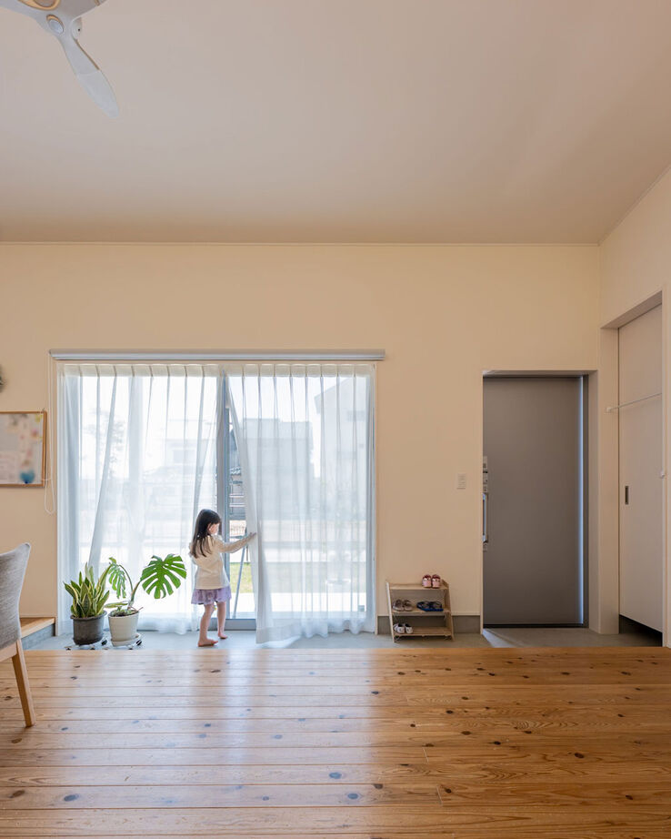 Home＆nico(ホームアンドニコ) 【愛知県/2000万円台/20坪台/平屋】自由な発想を満喫！家族や庭との距離がぐっと近くなるナチュラルな平屋の建築実例画像2