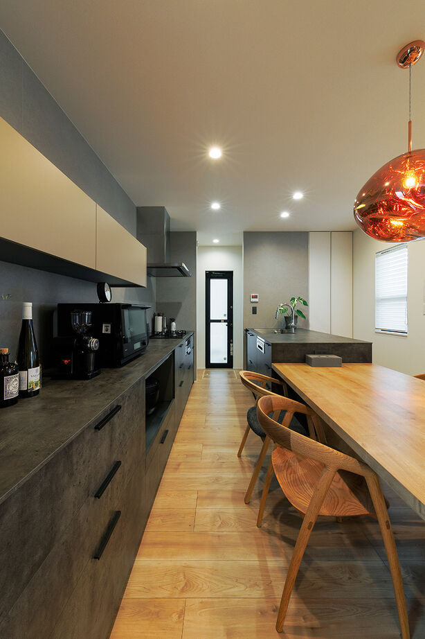 システムホーム 【家事動線／収納充実／間取図】「ジャパンディ（和風＋北欧スタイル）」のインテリアで居心地のよい住まいの建築実例画像5