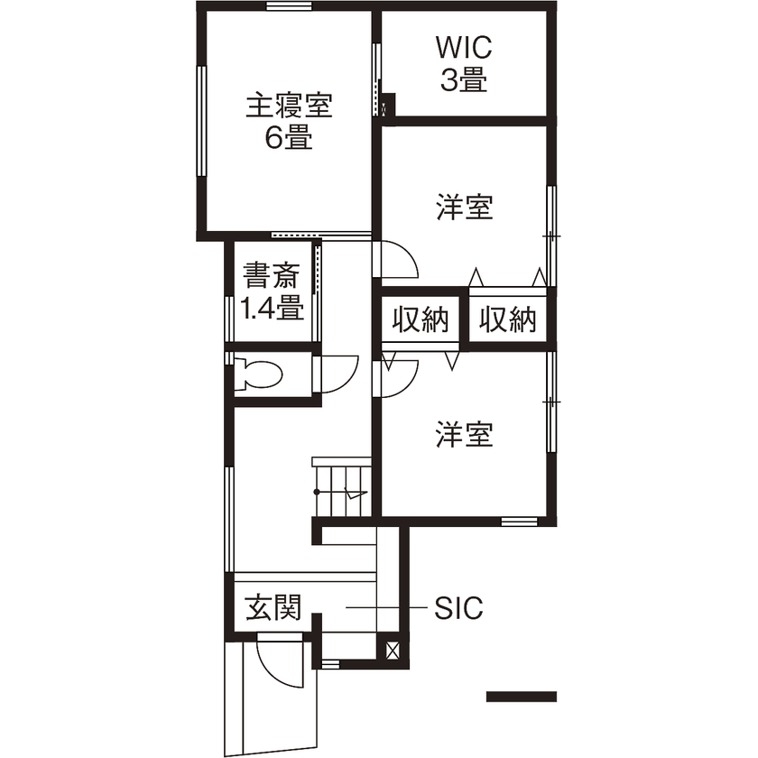 ジェネシス 【間取り有】住宅街の旗竿地に、好きとこだわりを散りばめて。暮らしたい街でマイホームを手に入れるの間取り図（3LDK）1階