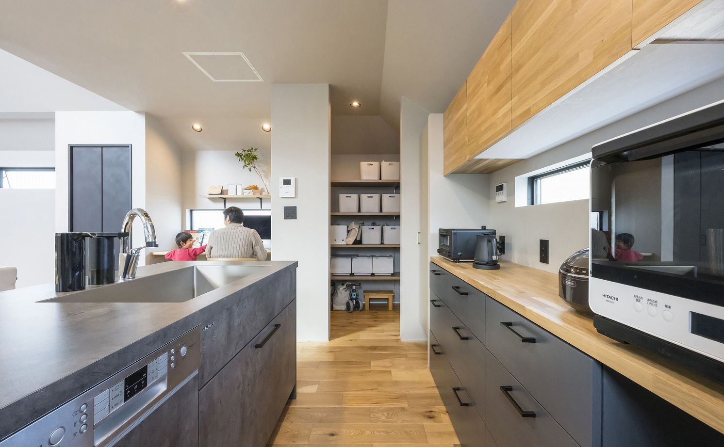 ジェネシス 【間取り有】住宅街の旗竿地に、好きとこだわりを散りばめて。暮らしたい街でマイホームを手に入れるの建築実例画像4